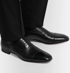 Christian Louboutin - Greggo Leather Oxford Shoes - Black