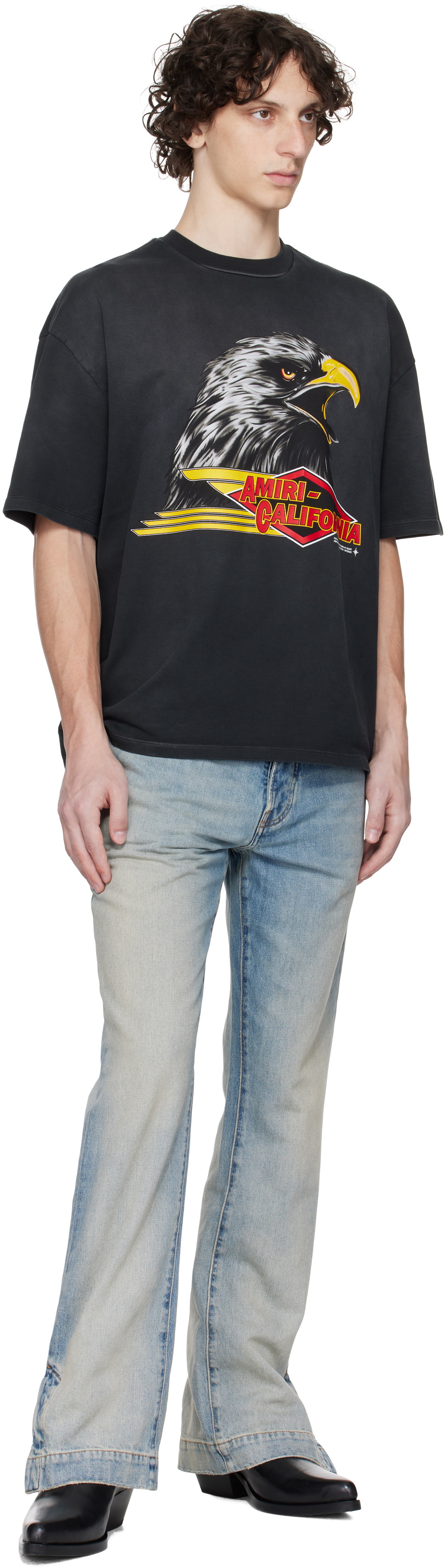国内発送■AMIRI■AMIRI EAGLE OVERSIZED TEE Amiri Ma Eagle Oversized T-Shirt | Saks Fifth Avenue