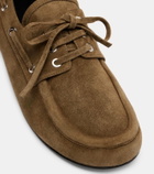 Proenza Schouler Deck suede loafers