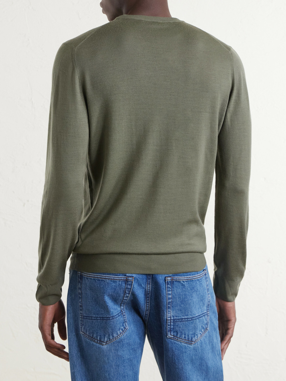 Canali - Wool Sweater - Green