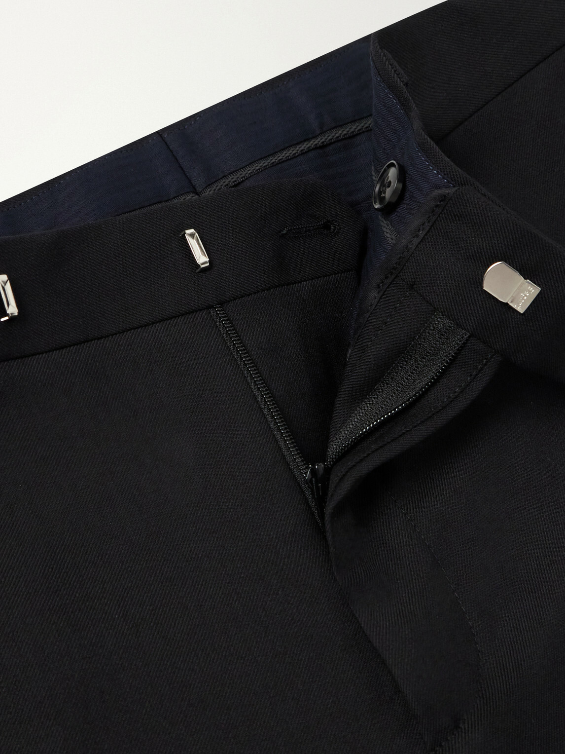 Paul Smith - Straight-Leg Pleated Wool Suit Trousers - Black
