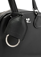Courrèges AC Stud Mini Leather top Handle bag - Black - One Size