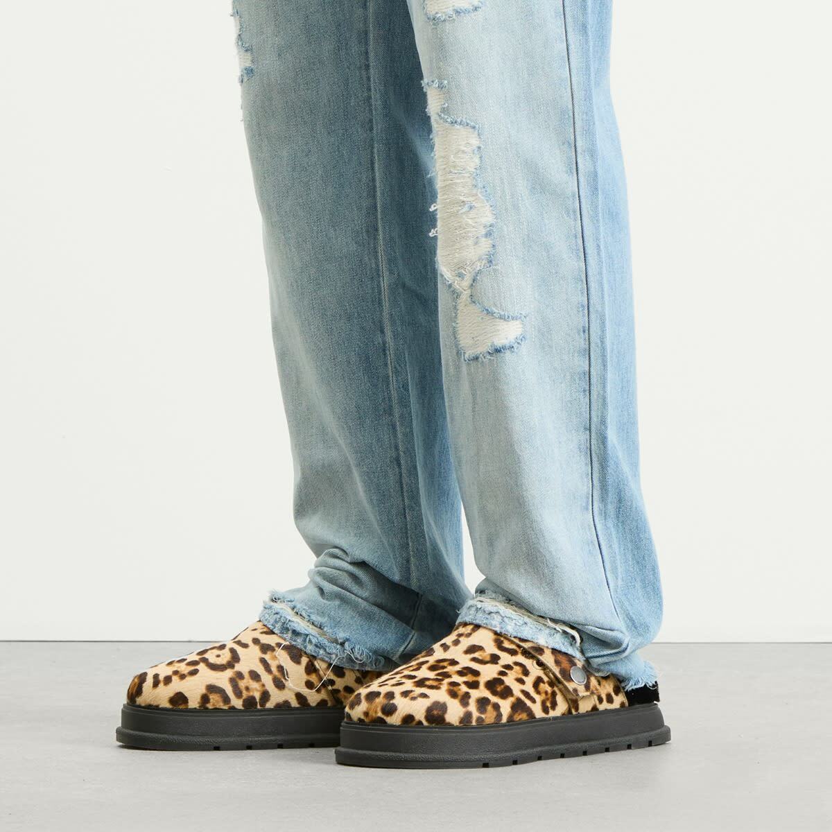 Cole Buxton Men's The Mule in Leopard