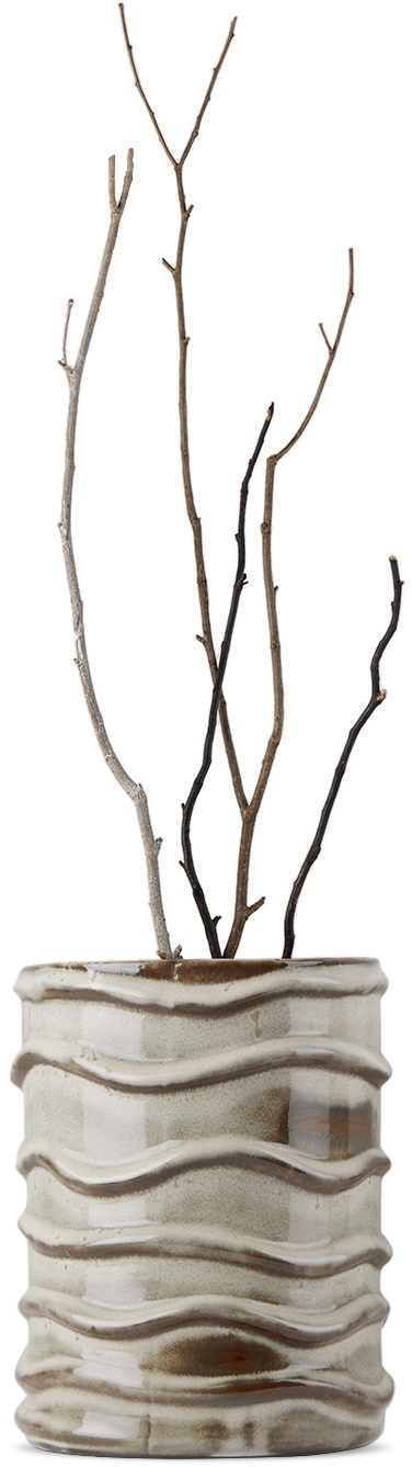 Serax Taupe Anita Le Grelle Edition Terres De Rêves Birch Vase