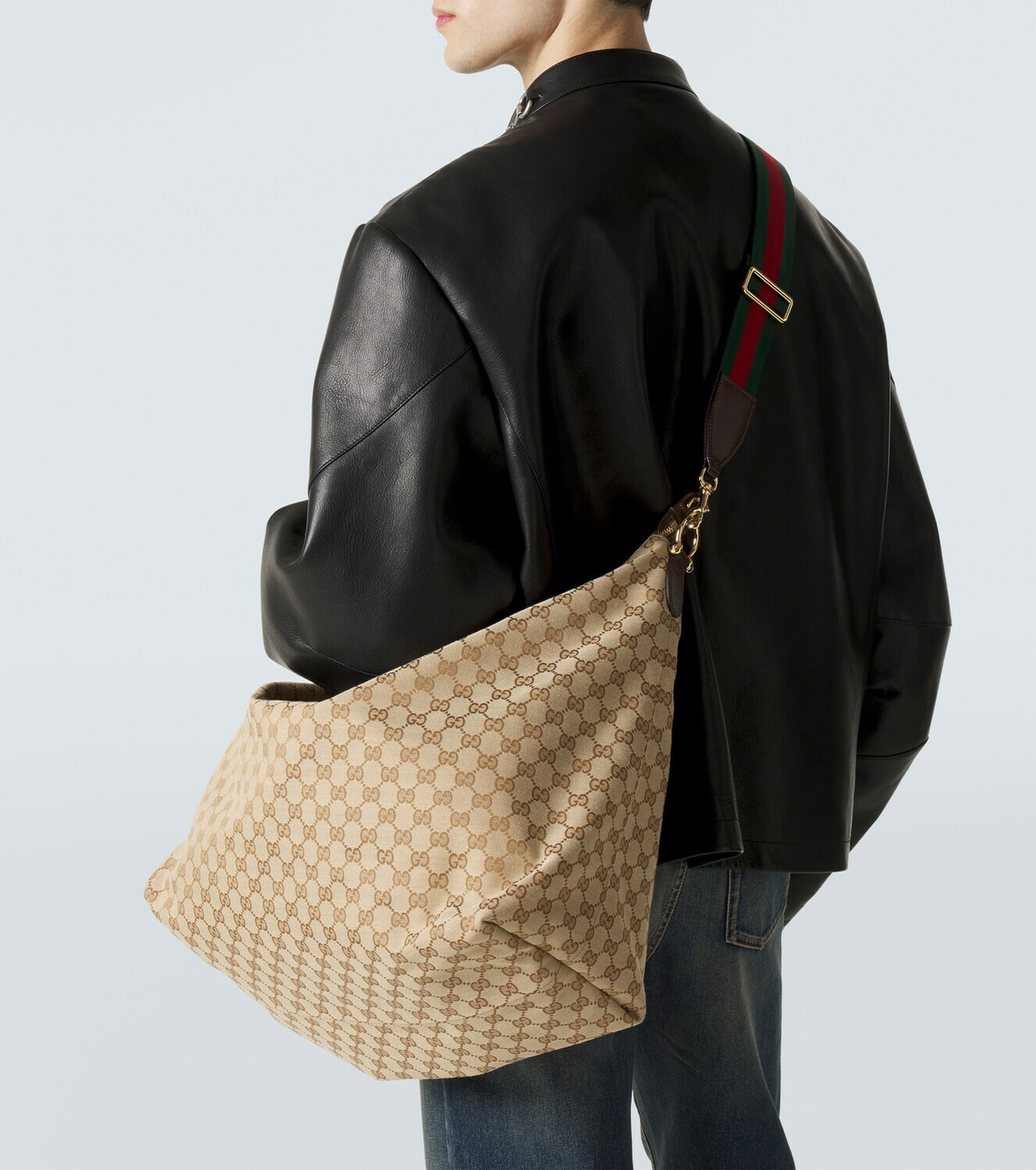 Gucci Brera GG Canvas Large shoulder bag