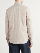 Boglioli - Checked Cotton and Lyocell-Blend Shirt - Neutrals