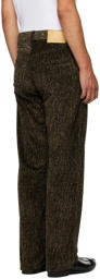 Sunflower Brown Loose Trousers