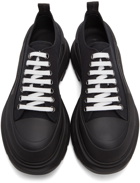 Alexander McQueen Black Tread Slick Sneakers