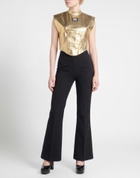 Versace Jeans Couture Womens Top in Gold