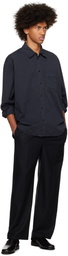 LEMAIRE Black Relaxed Workwear Shirt