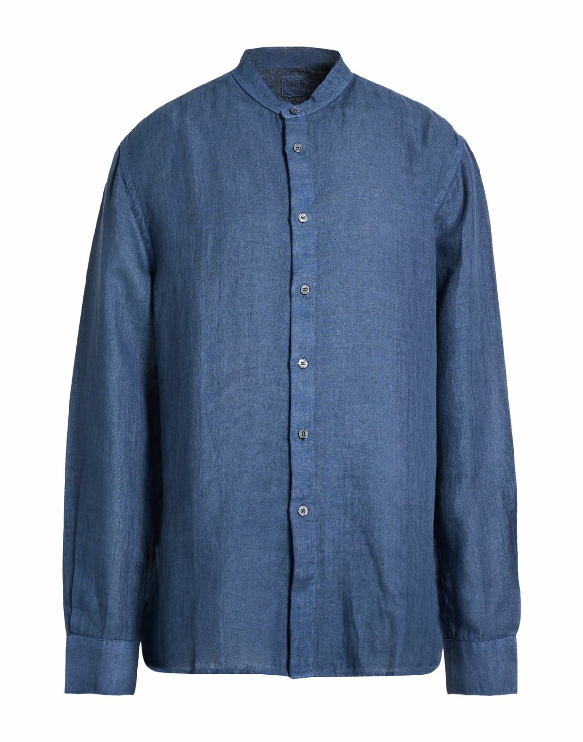 120% Lino Mens Shirt in Navy