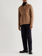 Mr P. - Double-Faced Splitable Wool-Blend Chore Jacket - Neutrals