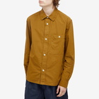 MHL by Margaret Howell Men's Overall Overshirt in Ochre