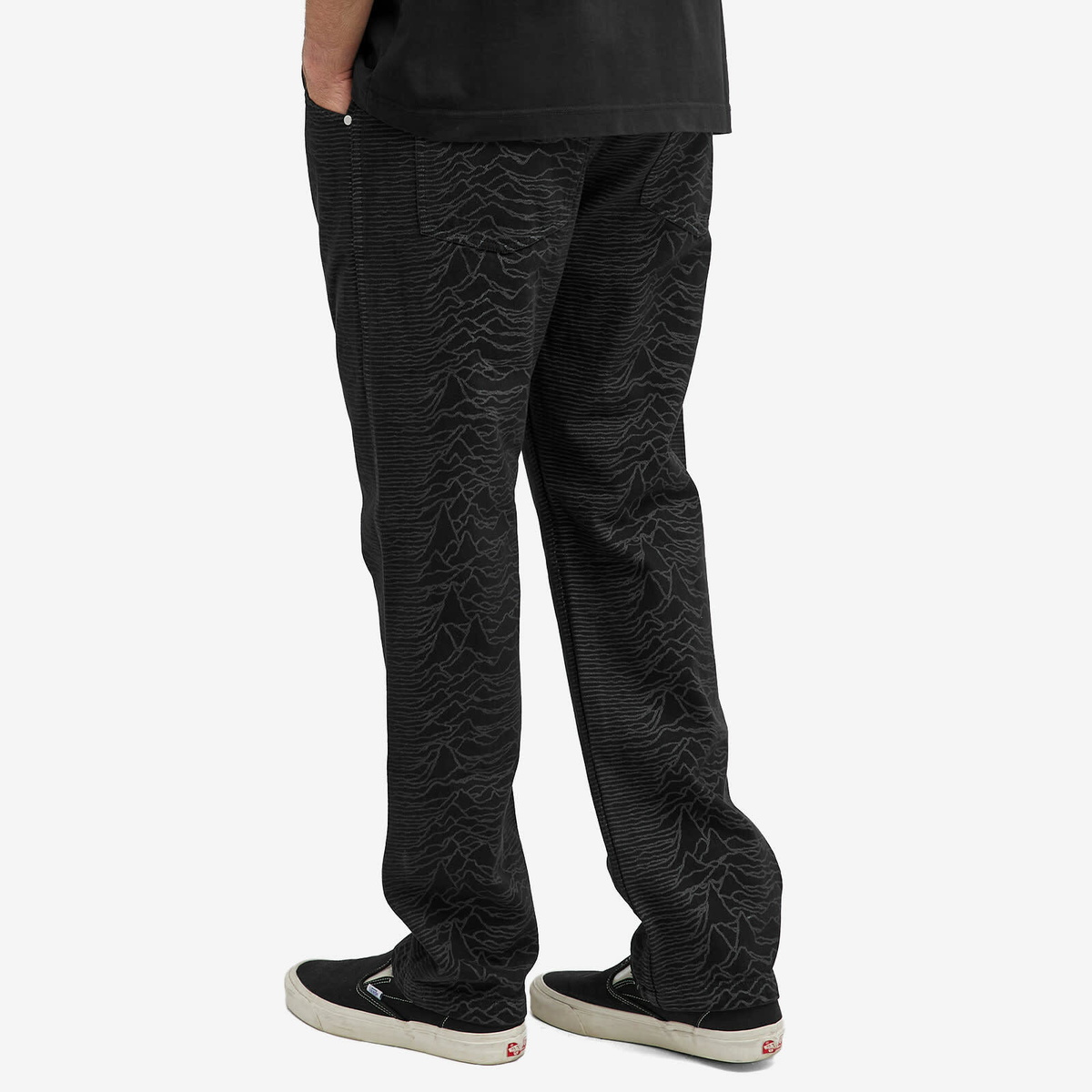 Pleasures Men's New Dawn Fades Jeans in Black