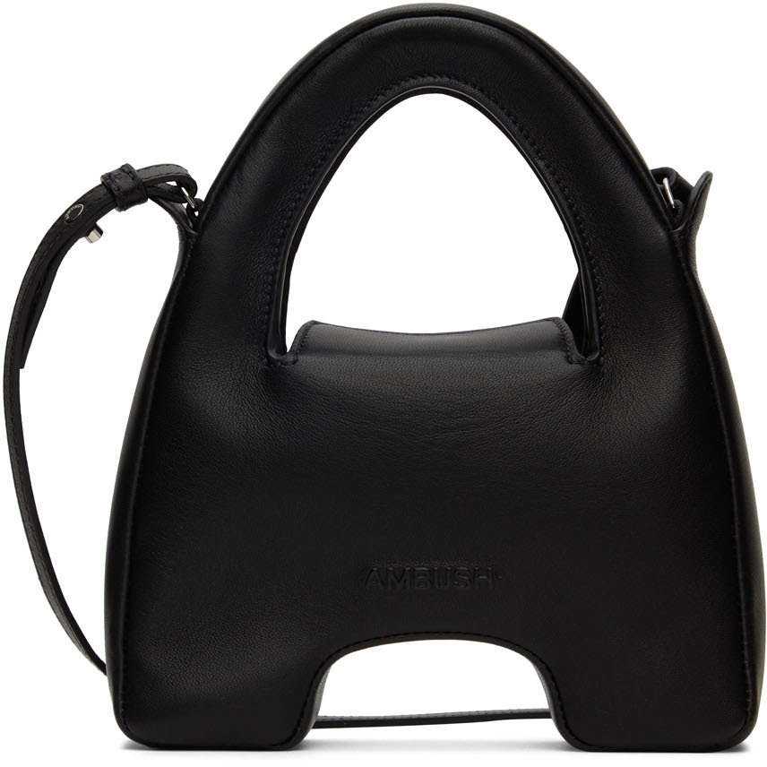 Ambush Women's Heart Padlock Bag in Black Ambush