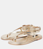 A.Emery Elliot leather sandals