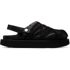 Rick Owens Black Tower Megalace Padded Platform Loafers