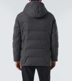 Brunello Cucinelli Wool puffer jacket