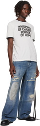 Ann Demeulemeester Black & White Save the Children Edition Aimar Standard T-Shirt