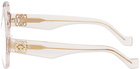 LOEWE Pink Square Glasses