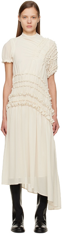 Photo: Beaufille Off-White Eames Midi Dress