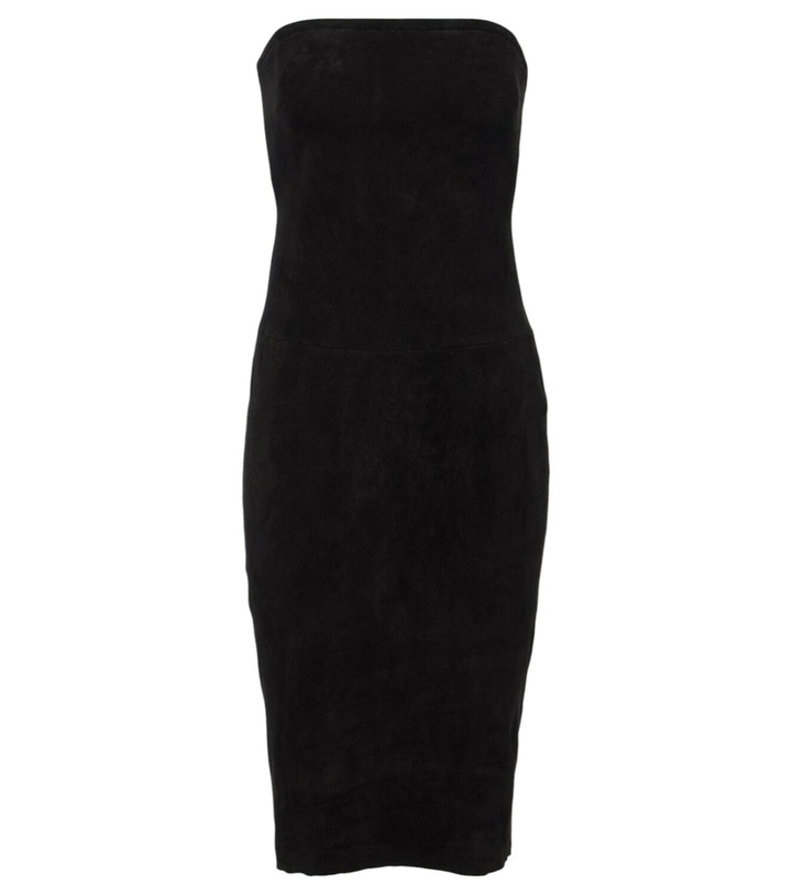 Photo: Stouls Monica suede midi dress