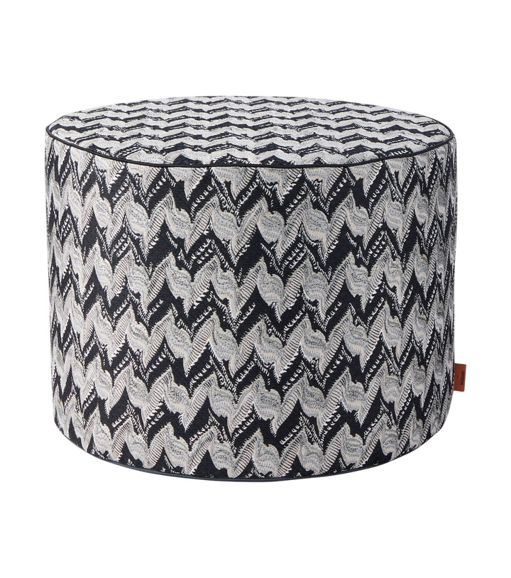 Photo: Missoni Fluidity Zigzag pouf