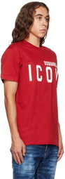 Dsquared2 Red Icon Cool T-Shirt