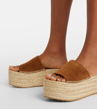 Gianvito Rossi Suede espadrille sandals