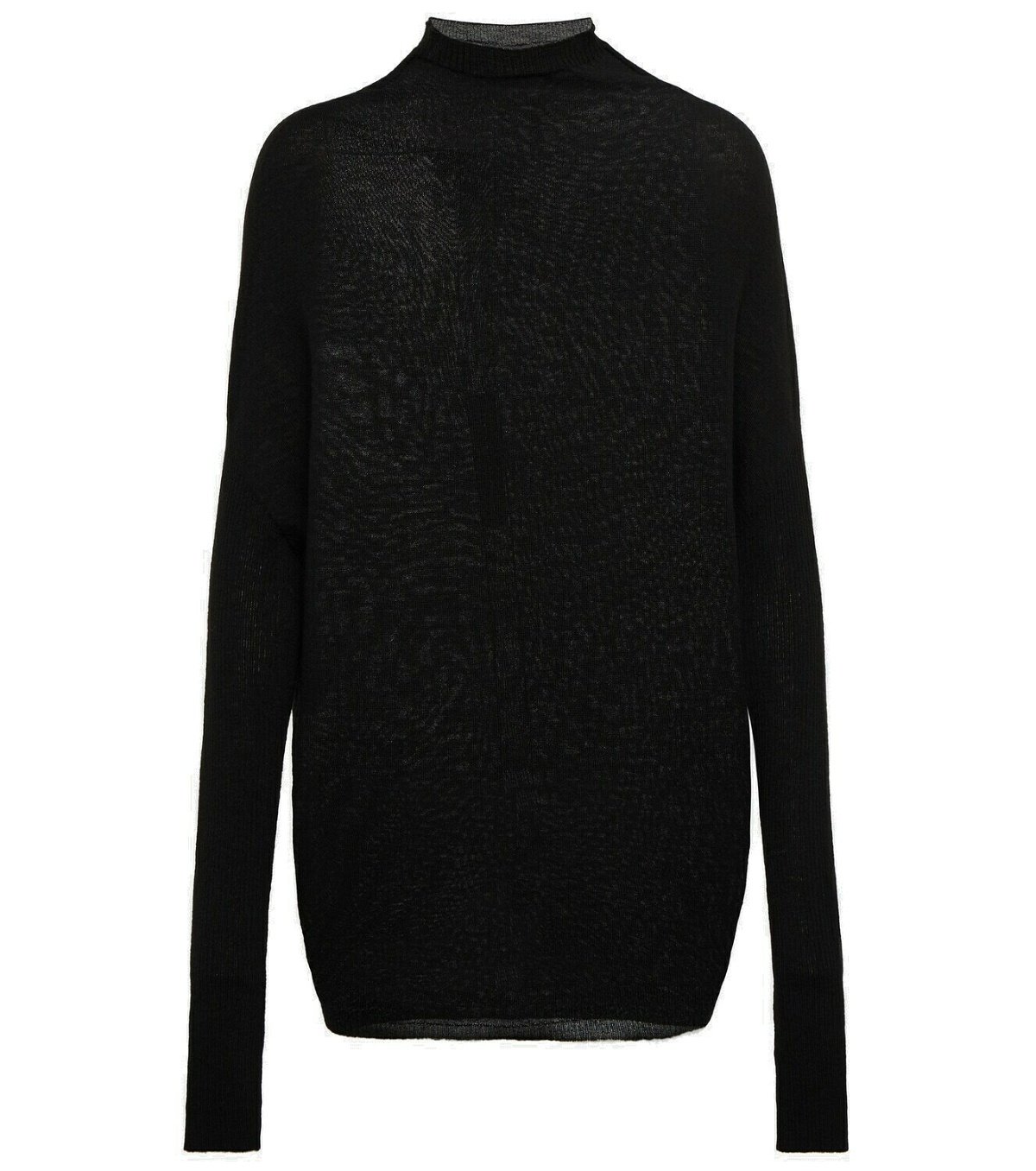 Rick Owens - Crater ribbed-knit wool sweater Rick Owens