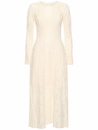 ZIMMERMANN - Devi Cotton Blend Lace Midi Dress