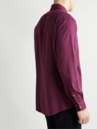 Massimo Alba - Vajella Twill Shirt - Purple