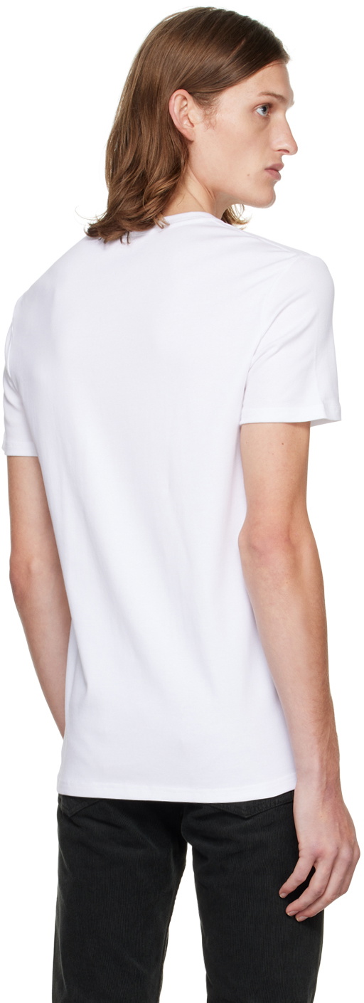 Tom Ford White Cotton T-Shirt