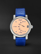 Bovet - Récital 15 Limited Edition Hand-Wound 42mm Titanium and Leather Watch, Ref. No. R150021