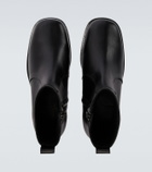 Studio Nicholson Square leather ankle boots