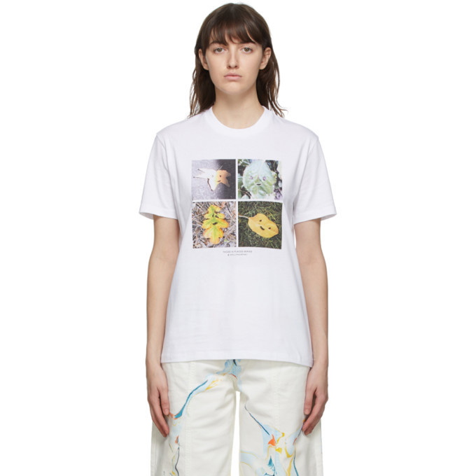 Photo: Stella McCartney White Faces In Places T-Shirt
