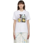 Stella McCartney White Faces In Places T-Shirt