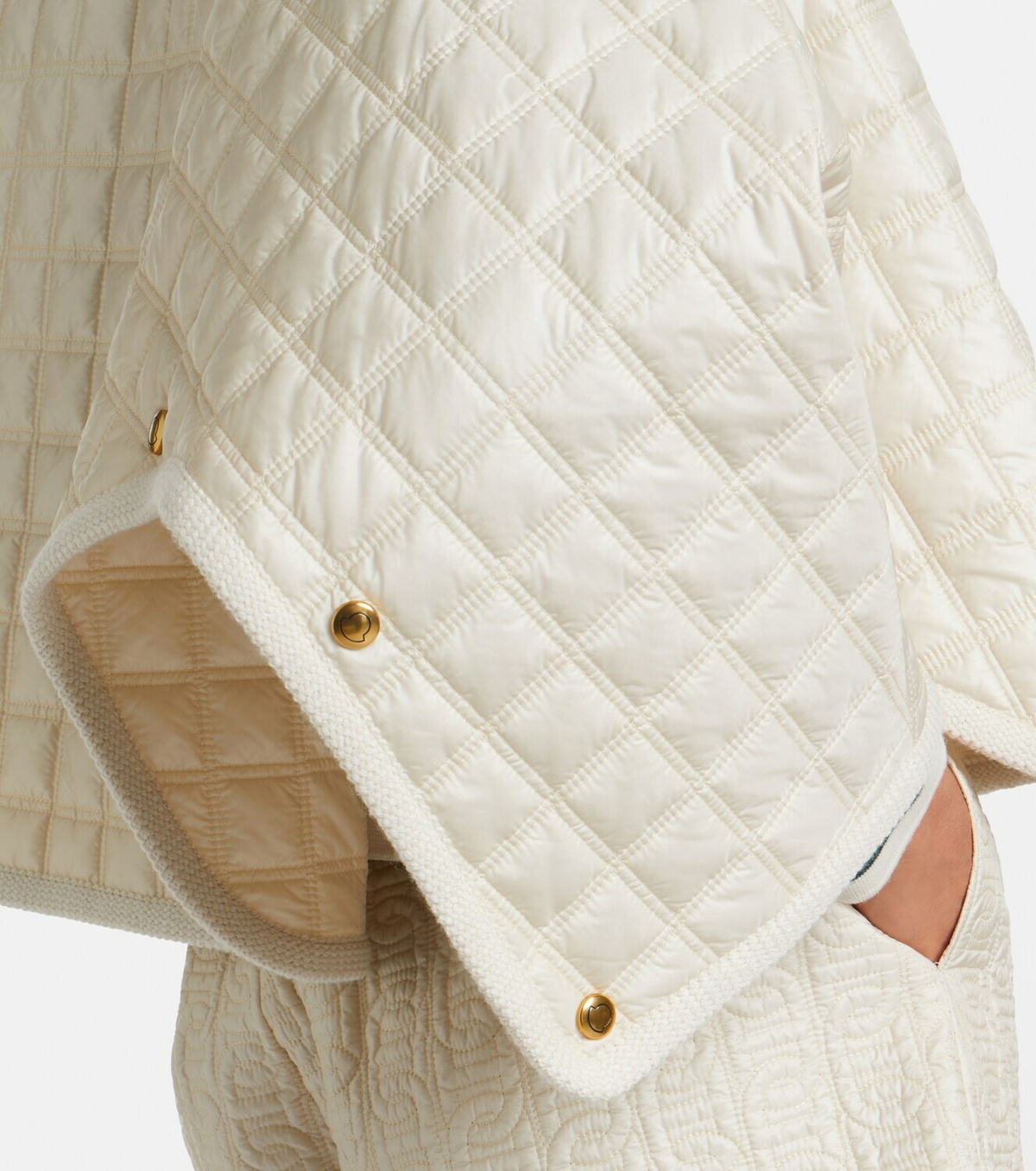 Moncler Quilted hooded jacket