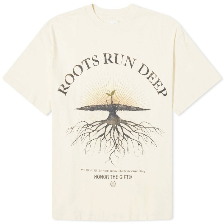 Photo: Honor the Gift Men's Roots Run Deep T-Shirt in Bone