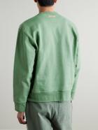 Folk - Anniversary Cotton-Jersey Sweatshirt - Green