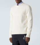 Gucci Logo cotton and wool sweater