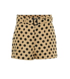 Lisa Marie Fernandez - Polka-dot linen shorts