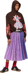 Chopova Lowena Brown Dotty Hoodie