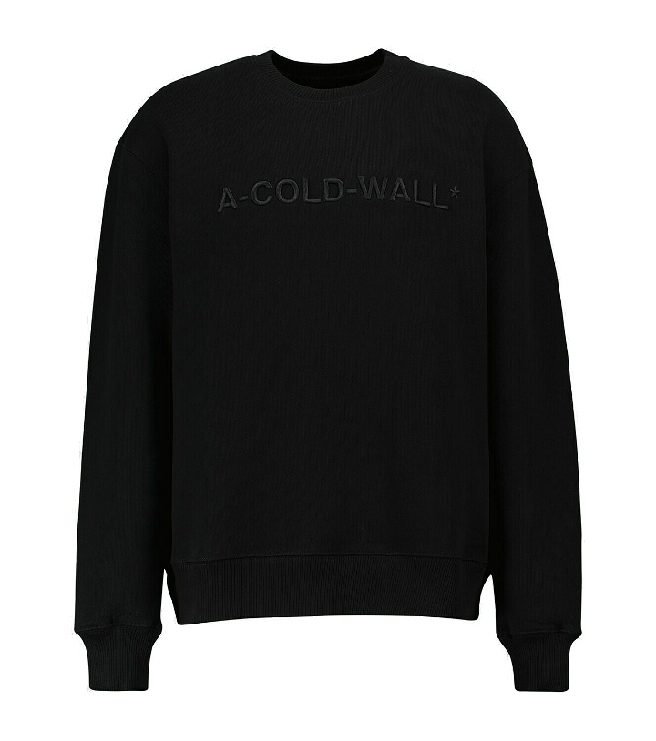 Photo: A-Cold-Wall* - Long-sleeved logo sweatshirt