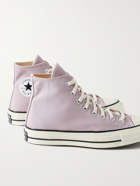 Converse - Chuck 70 Recycled Canvas High-Top Sneakers - Purple