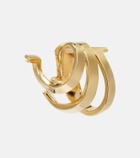 Ferragamo Triple Gancini clip-on earrings