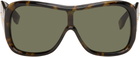 Fendi Tortoiseshell Screen Sunglasses