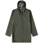 Stutterheim Men's Stockholm LW Raincoat in Green