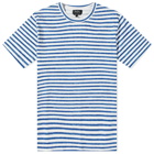 A.P.C. Men's Marinhero Stripe T-Shirt in Blue