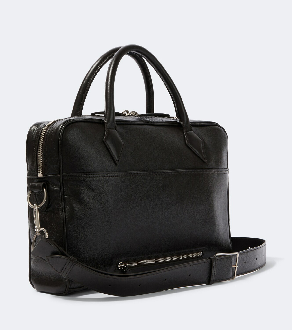 Métier Closer Slim leather briefcase